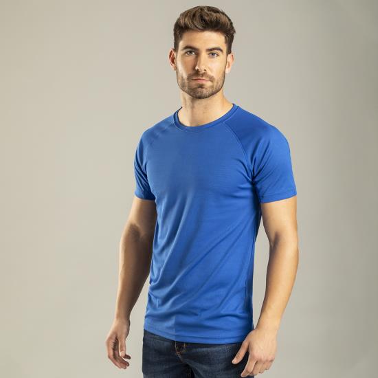 Camiseta Adulto Muskiz azul talla M