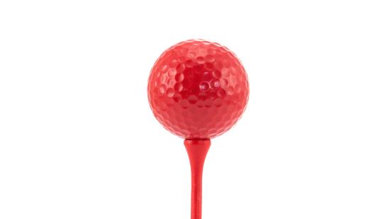 Bola Golf Almacelles rojo