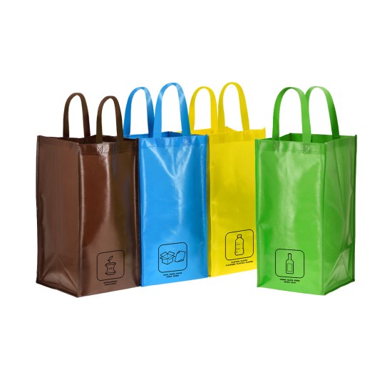 Set Bolsas Crest multicolor