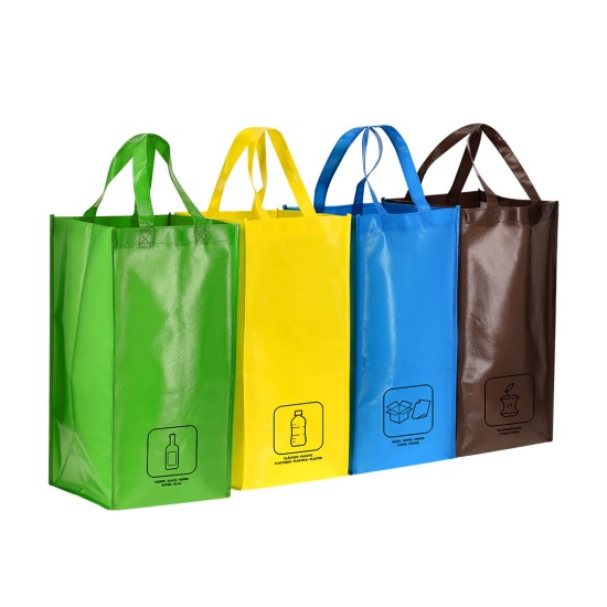 Set Bolsas Crest multicolor