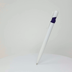 Bolígrafo Rhin
Color azul y blanco