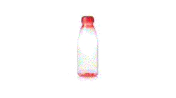 Botella Caberfae transparente