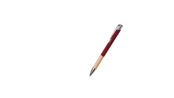 Bolígrafo Glencoe rojo