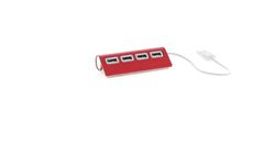 Puerto USB Walkerton rojo