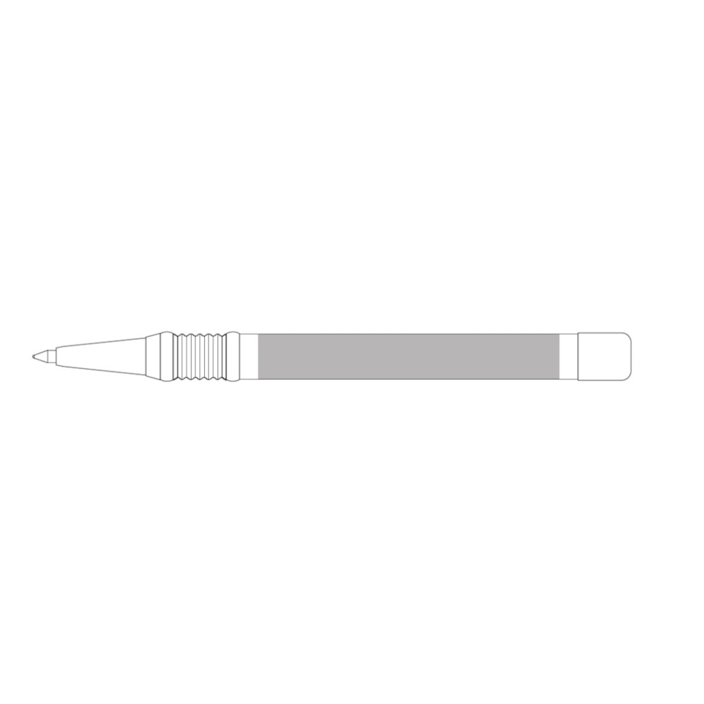 Serigrafía 360⁰ en el cuerpo del bolígrafo (63 x 30 mm)