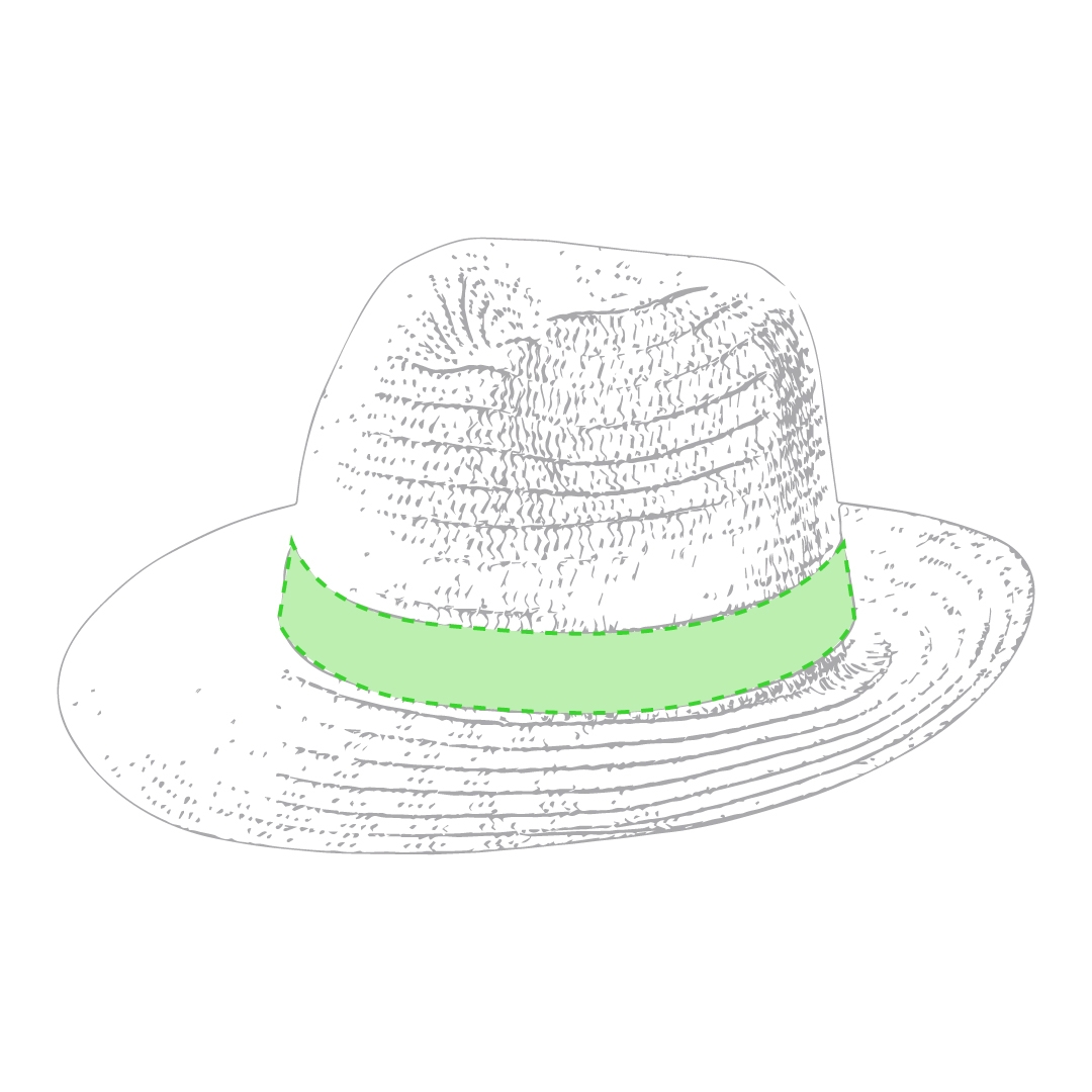 Sublimación en cinta de sombrero (450 x 20 mm)